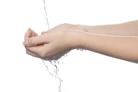 Washing hands Stock Photos