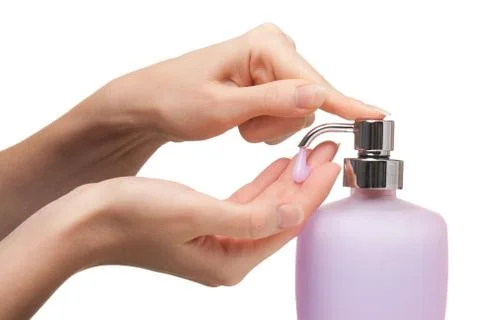 Washing hands Stock Photos