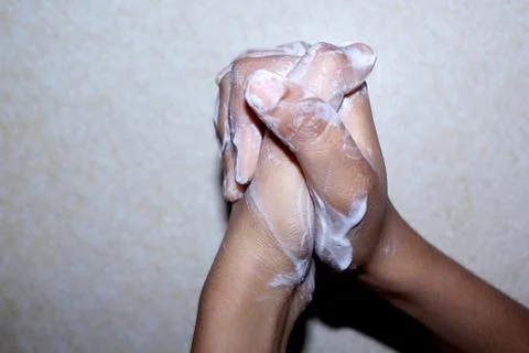 Washing hands Stock Photos