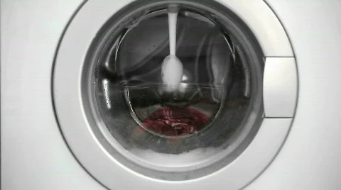 Washing machine 02 Stock Footage 493427