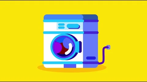 Washing Machine Cycle Stock Footage 335667774