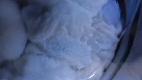 Washing machine drum close-up Stock Footage 86849364