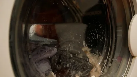 Washing machine drum Stock Footage 100724592