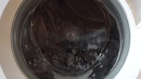 Washing machine drum Video stock 247908036