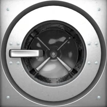 Washing Machine Drum Illustrazione stock