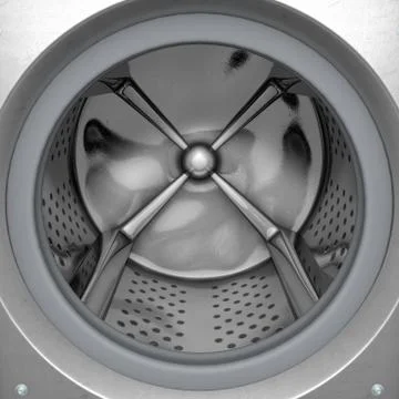 Washing Machine Drum Illustrazione stock