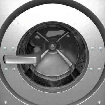Washing Machine Drum Illustrazione stock
