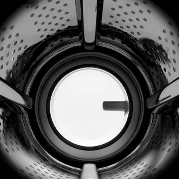 Washing Machine Drum Illustrazione stock