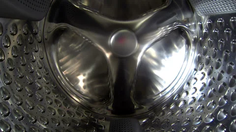Washing machine  drum inside Stock-Footage 34161702