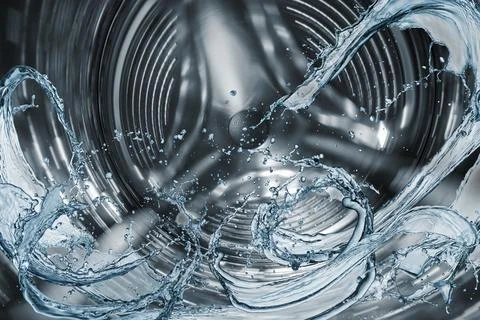 Washing machine drum Stock Photos