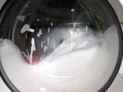 Washing machine drum 스톡 사진