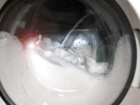 Washing machine drum 스톡 사진