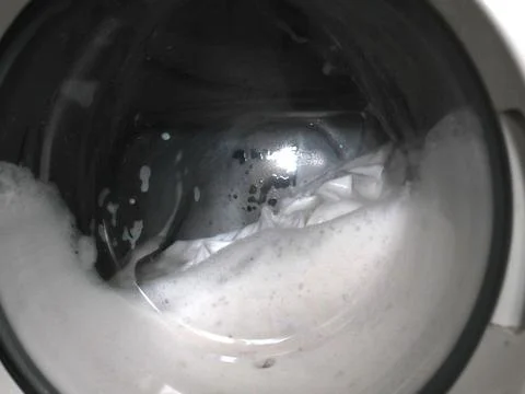 Washing machine drum 스톡 사진