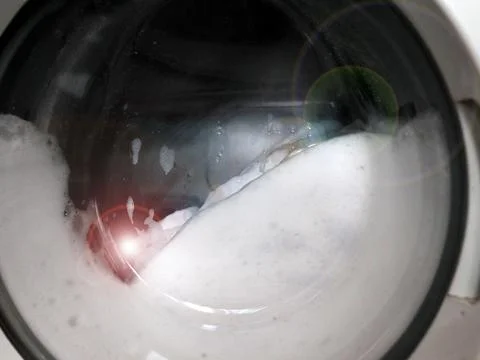 Washing machine drum Stockfoto's