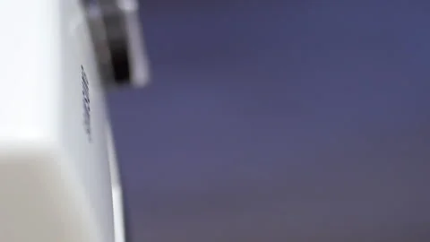 Washing Machine Filling With Detergent Stock Footage 130401355