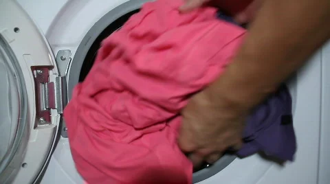 Washing machine Stock Footage 811299