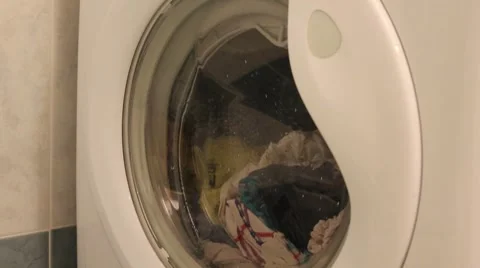 Washing machine Video stock 8648517