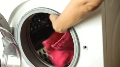 Washing machine Stockbeeldmateriaal 11703388