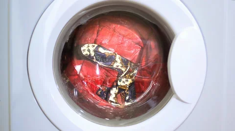 Washing machine 스톡 동영상 33577028