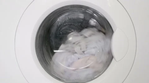 Washing machine Stock Footage 49229945