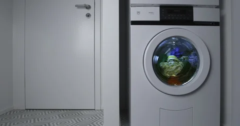 Washing machine Video stock 87577544
