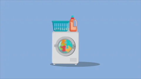 Washing Machine Stock Footage 232228006