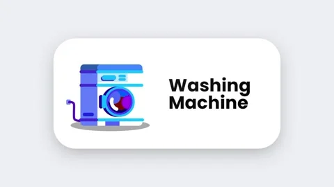Washing Machine Stock Footage 334462771