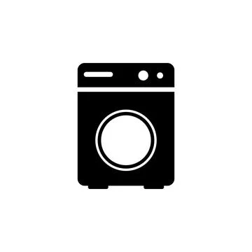Washing machine icon. Element of minimalistic icon for mobile concept and web Stock Illustration