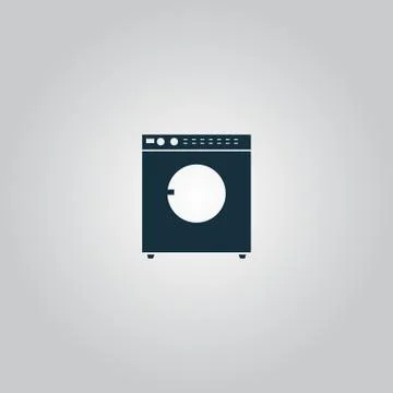 Washing machine icon Stock Illustration