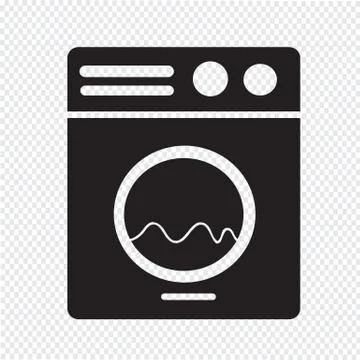 Washing machine icon Stock Illustration