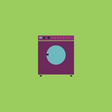 Washing machine icon Stock Illustration