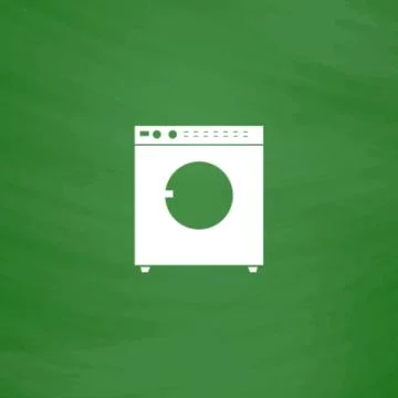 Washing machine icon Stockillustratie