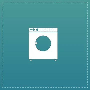 Washing machine icon Stock Illustration