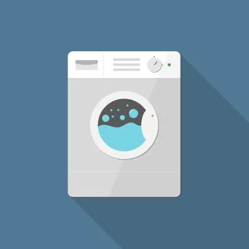 Washing machine icon Stock Illustration