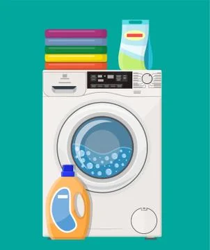 Washing machine icon Illustrazione stock