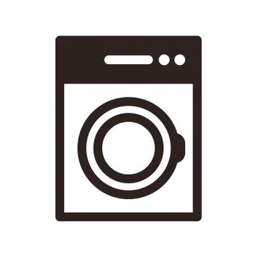 Washing machine icon Stock Illustration