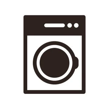 Washing machine icon Stock Illustration