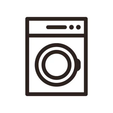 Washing machine icon Stock Illustration