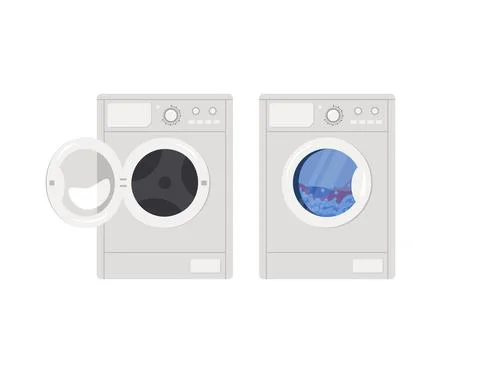 Washing machine icon Stock Illustration