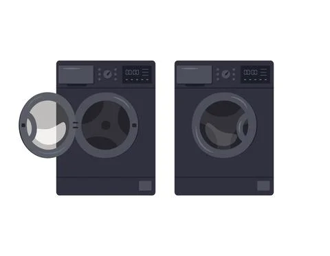 Washing machine icon Illustrazione stock