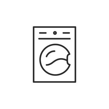 Washing Machine Icon Stock Illustration