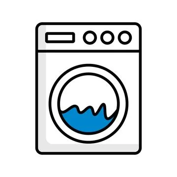 Washing machine icon. Laundry icon. Vector. Stock Illustration