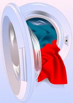 Washing machine Stock Illustration