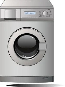 Washing machine Illustrazione stock