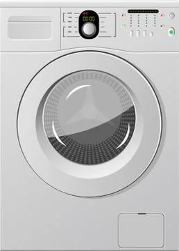 Washing machine Illustrazione stock