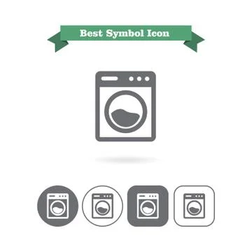 Washing machine Stock Illustration