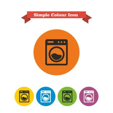 Washing machine Stock-Illustration