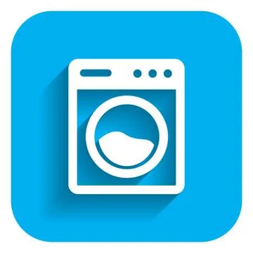 Washing machine Illustrazione stock