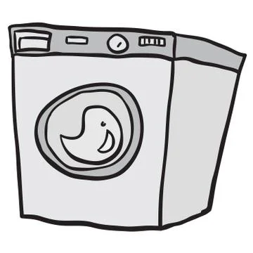 Washing machine Stock Illustration