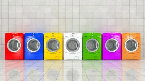 Washing machine Stock Illustration